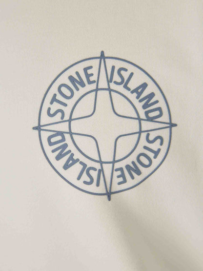 Outlet online Stone Island Hombre Sudadera Cuello Redondo color Blanco sku 545-002042 02 - Foto 4