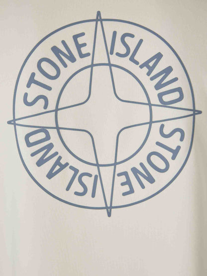 Outlet online Stone Island Hombre Sudadera Cuello Redondo color Blanco sku 545-002042 02 - Foto 5