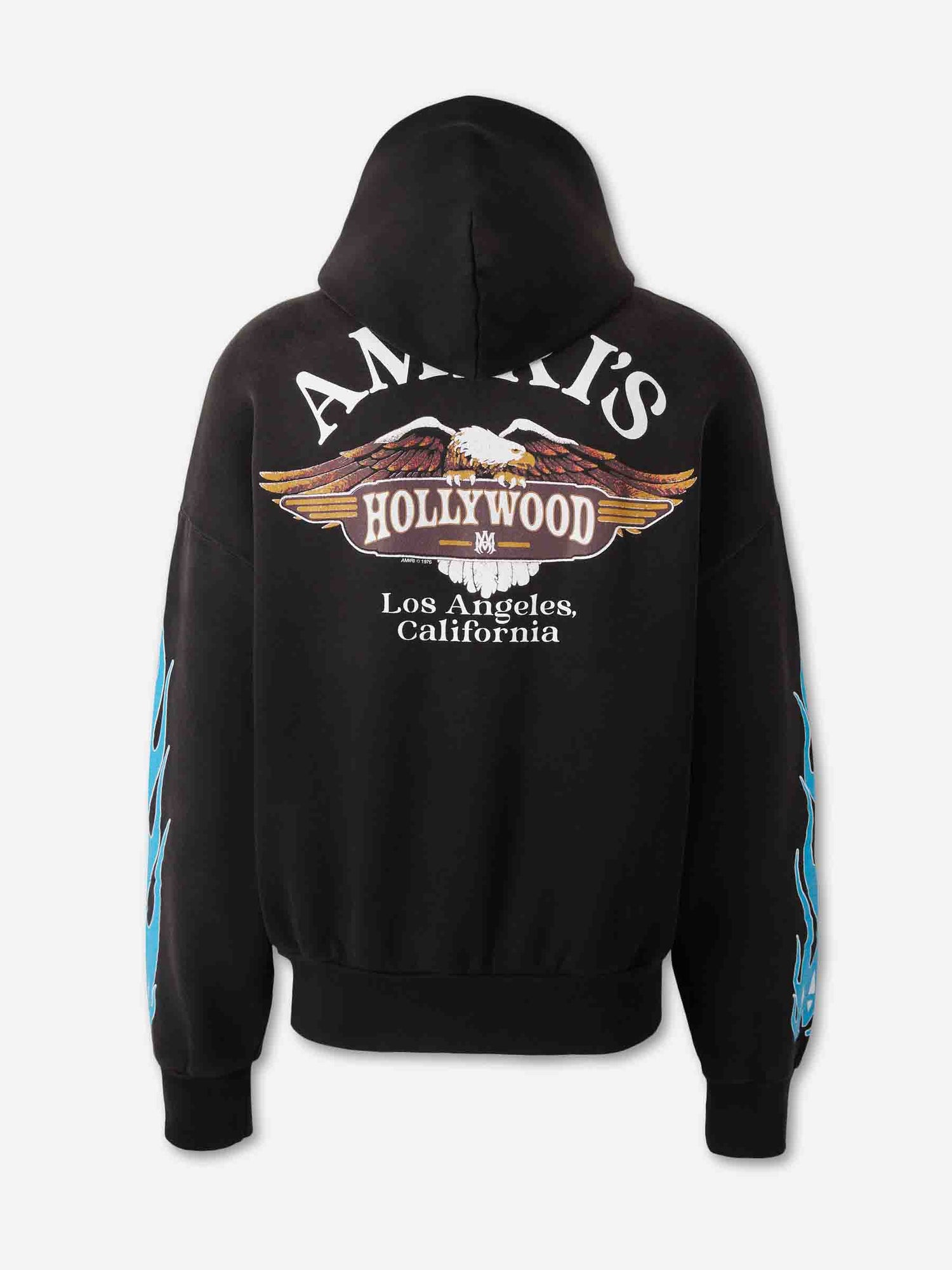 Outlet online Amiri Hombre Sudadera Capucha Cremallera color Negro sku 545-002044 01 - Foto 2