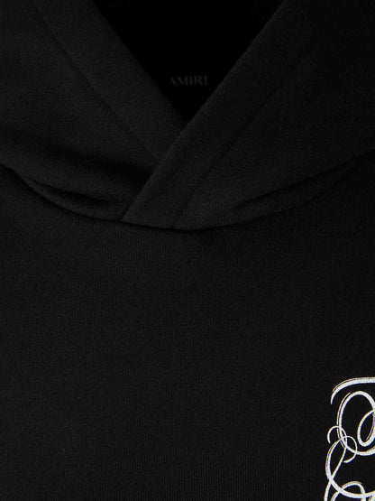Outlet online Amiri Hombre Sudadera Capucha Logo color Negro sku 545-002045 01 - Foto 3