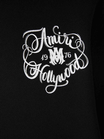 Outlet online Amiri Hombre Sudadera Capucha Logo color Negro sku 545-002045 01 - Foto 4