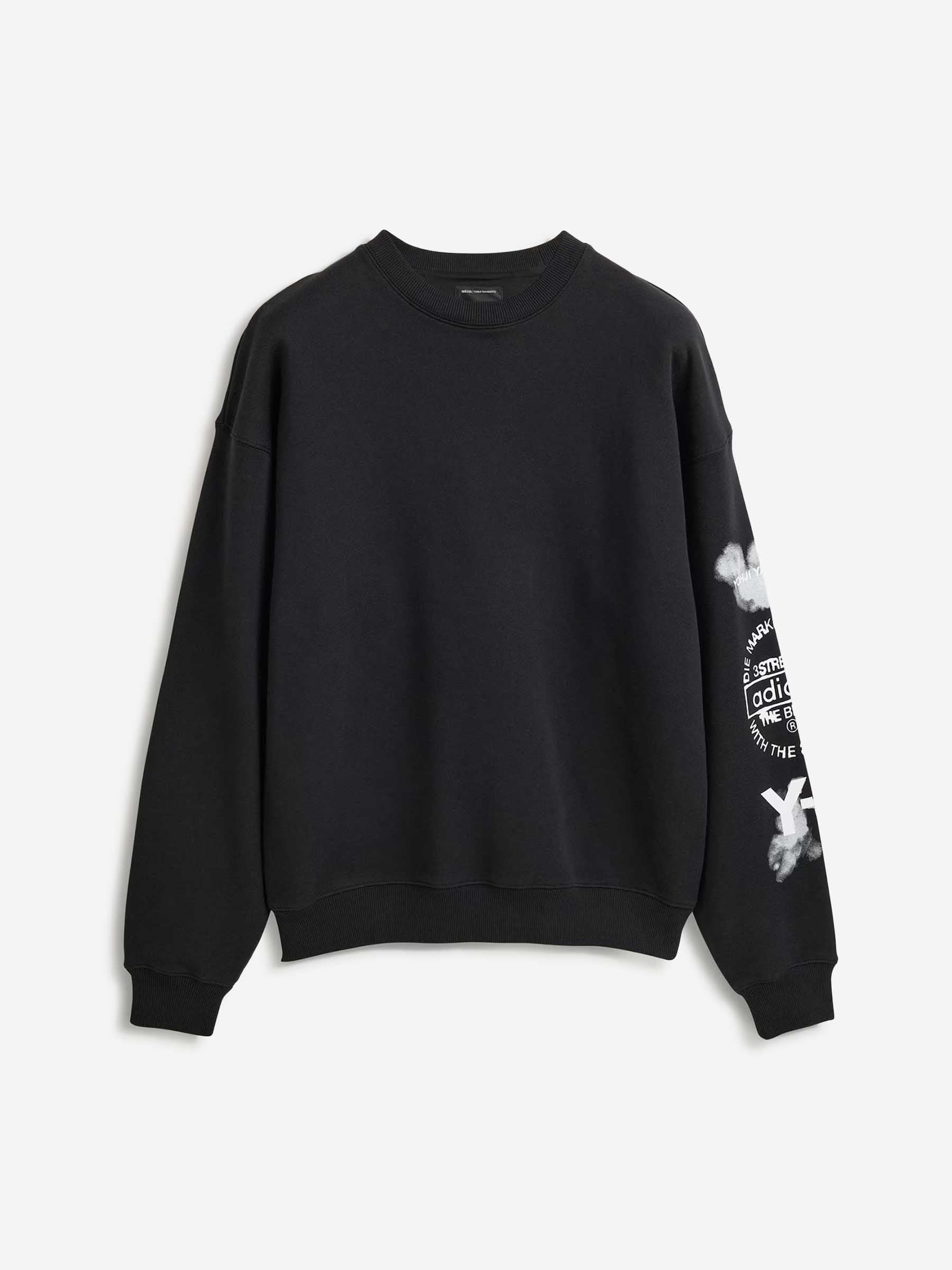 Outlet online Adidas Y-3 Hombre Sudadera Cuello Redondo color Negro sku 545-002054 01 - Foto 1