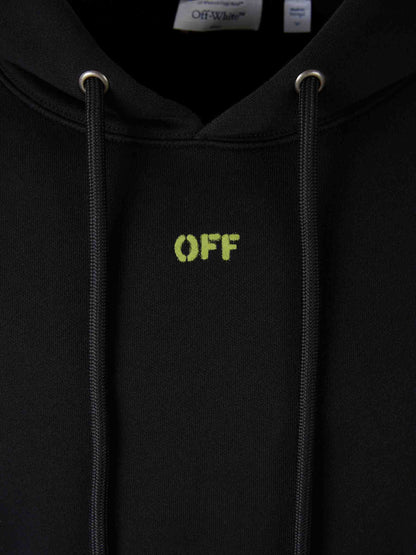 Outlet online Off-White Hombre Sudadera Capucha Logo color Negro sku 545-002064 01 - Foto 3