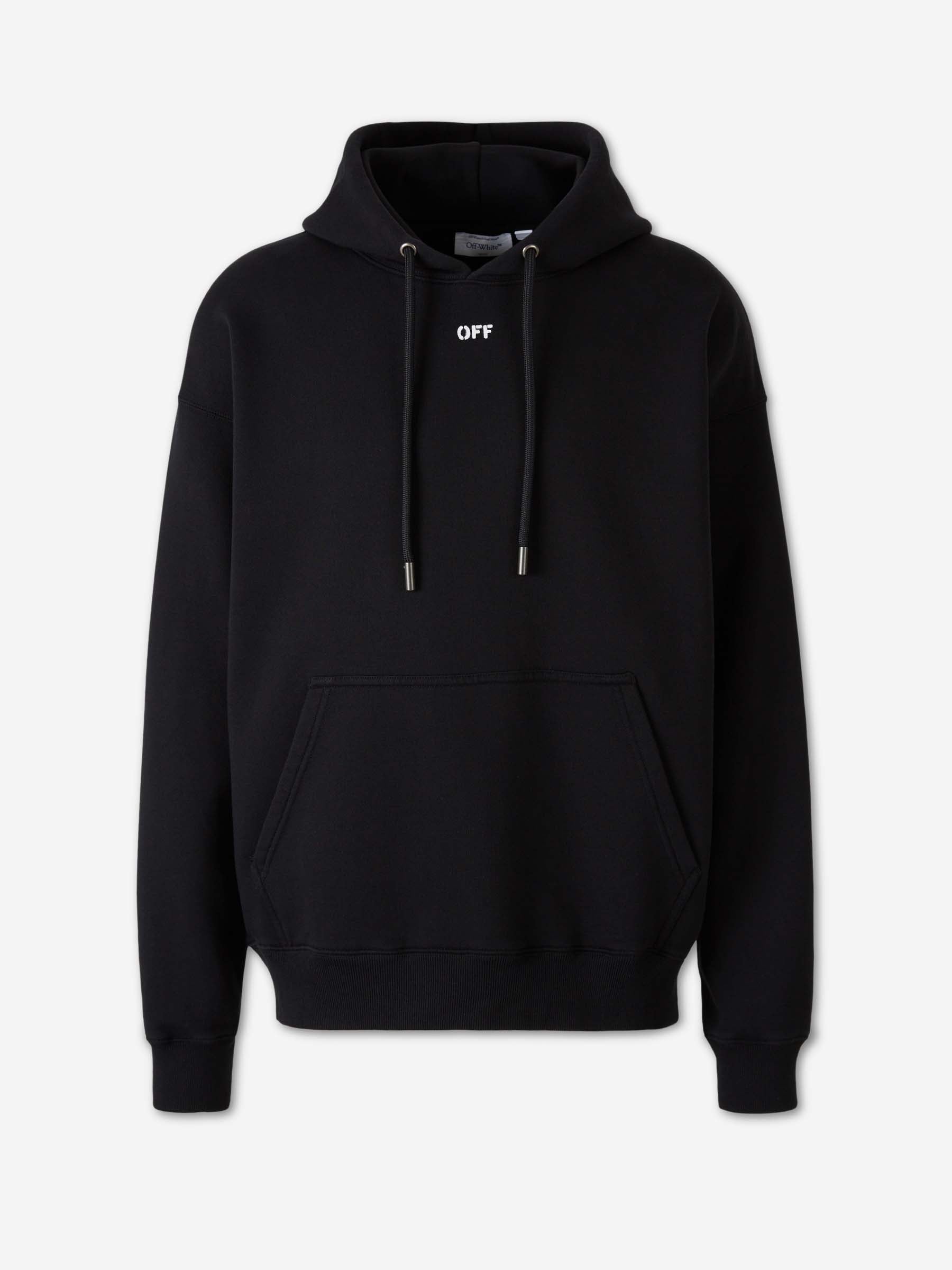Outlet online Off-White Hombre Sudadera Capucha Logo color Negro sku 545-002065 01 - Foto 1