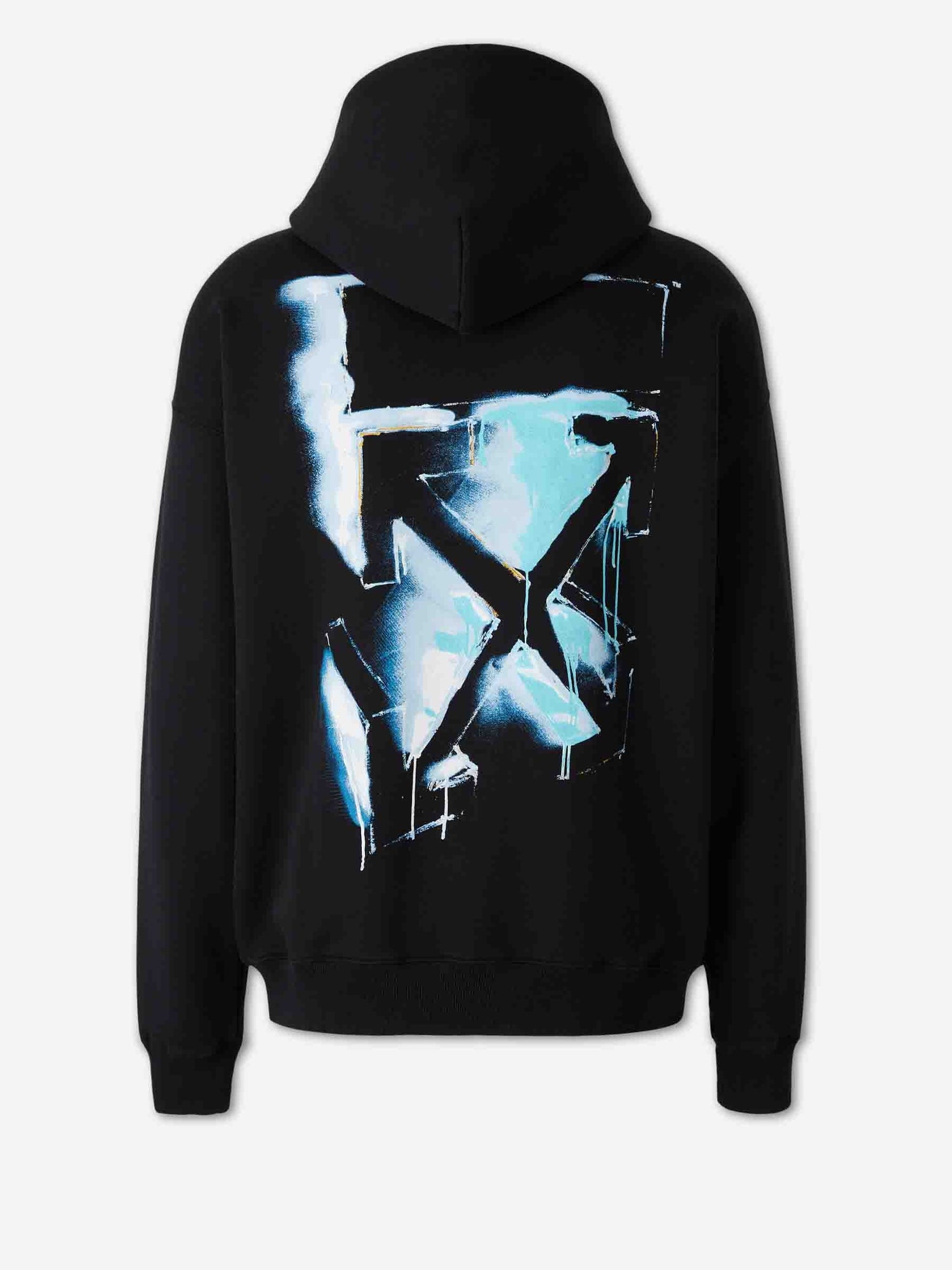 Outlet online Off-White Hombre Sudadera Capucha Logo color Negro sku 545-002065 01 - Foto 2
