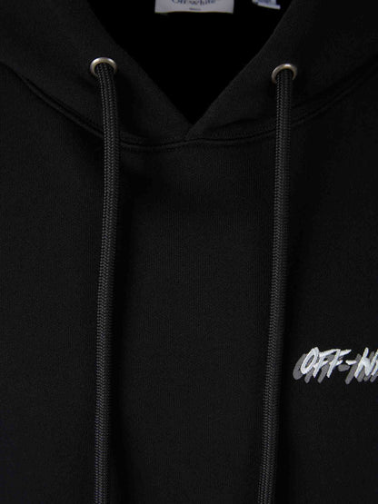 Off-White Hombre Barcelona Sudadera Capucha Logo color Negro sku 545-002066 01 - Foto 3
