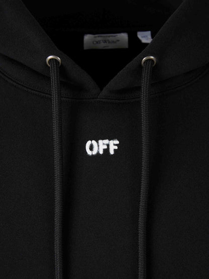 Off-White Hombre Barcelona Sudadera Capucha Algodón color Negro sku 545-002068 01 - Foto 3