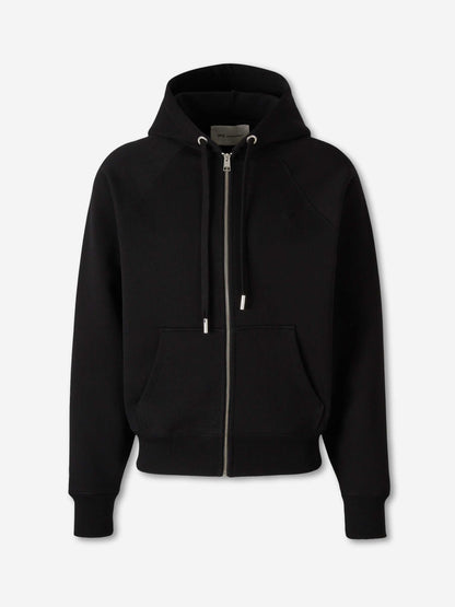 Outlet online Ami Paris Hombre Sudadera Capucha Cremallera color Negro sku 545-002073 01 - Foto 1