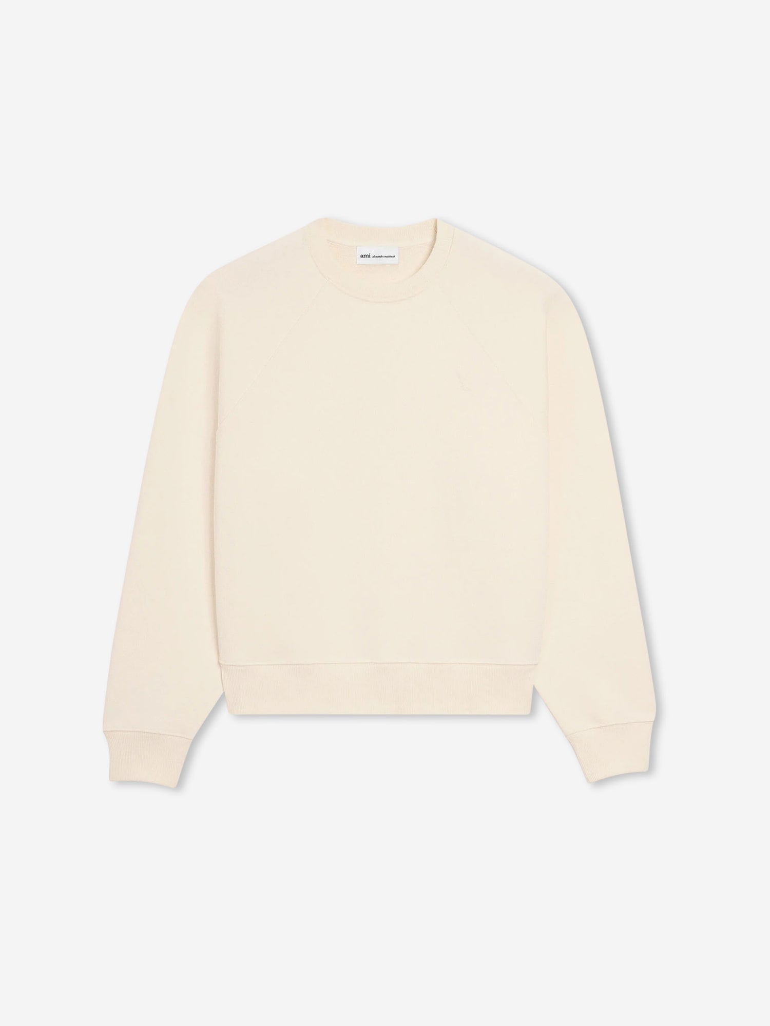 Ami Paris Hombre Barcelona Sudadera Algodón color Crema sku 545-002074 01 - Foto 1