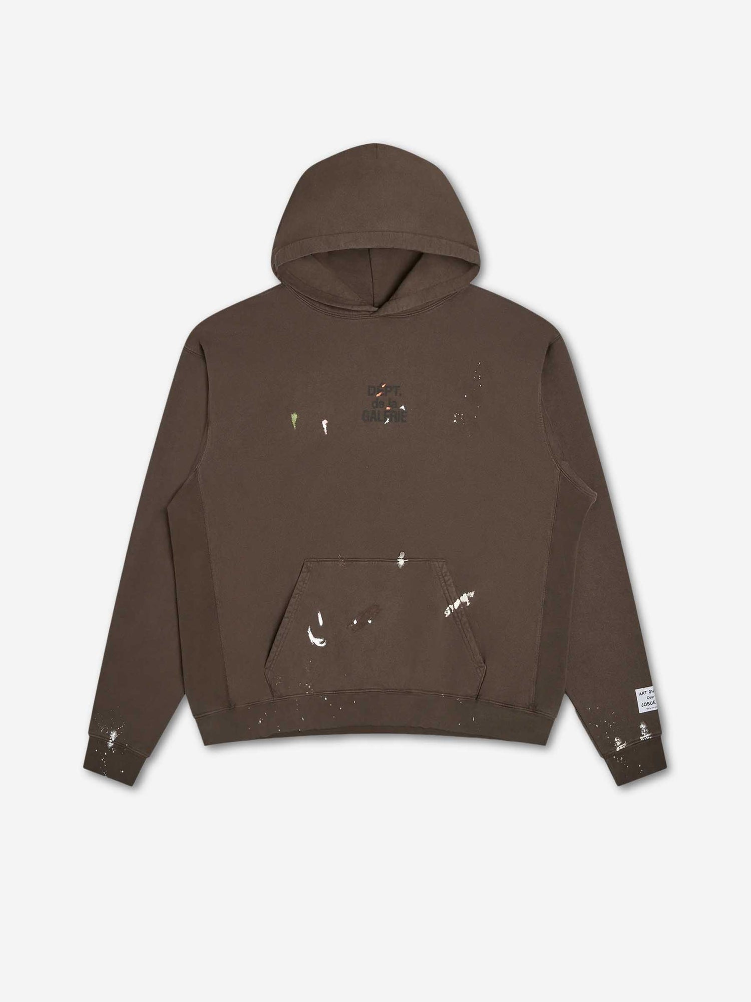 Outlet online Gallery Dept. Hombre Sudadera Capucha Logo color Marrón Oscuro sku 545-002080 01 - Foto 1