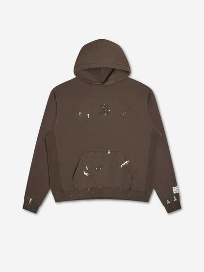 Outlet online Gallery Dept. Hombre Sudadera Capucha Logo color Marrón Oscuro sku 545-002080 01 - Foto 1