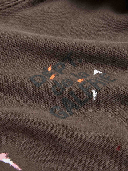 Outlet online Gallery Dept. Hombre Sudadera Capucha Logo color Marrón Oscuro sku 545-002080 01 - Foto 3