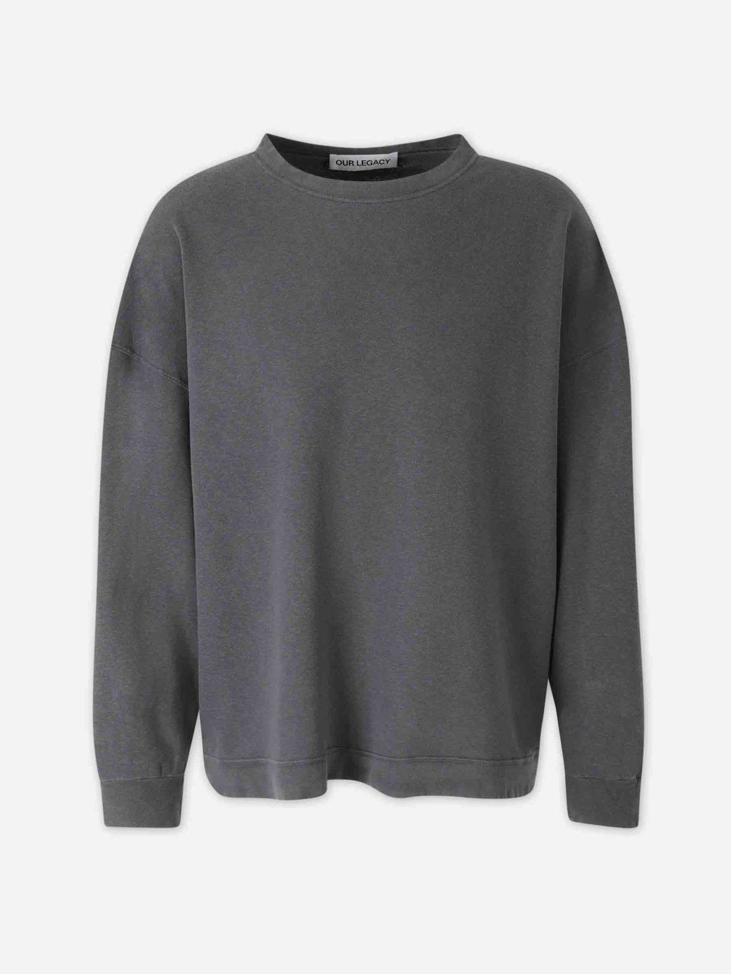 Outlet online Our Legacy Hombre Sudadera Cuello Redondo color Gris Oscuro sku 545-002084 01 - Foto 1