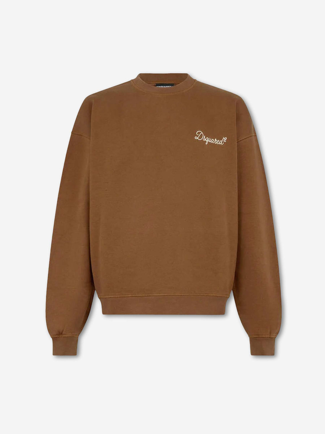 Outlet online Dsquared2 Hombre Sudadera Logo Algodón color Marrón sku 545-002086 01 - Foto 1