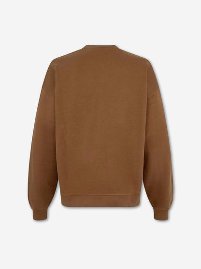 Outlet online Dsquared2 Hombre Sudadera Logo Algodón color Marrón sku 545-002086 01 - Foto 3