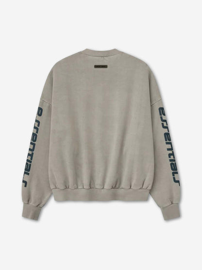 Outlet online Fear of God Essentials Hombre Sudadera Cuello Redondo color Gris sku 545-002100 01 - Foto 2