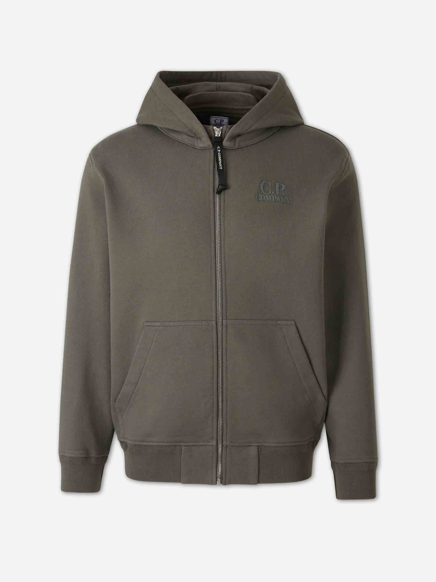 C.P. Company Hombre Barcelona Sudadera Capucha Cremallera color Gris Oscuro sku 545-002106 02 - Foto 1