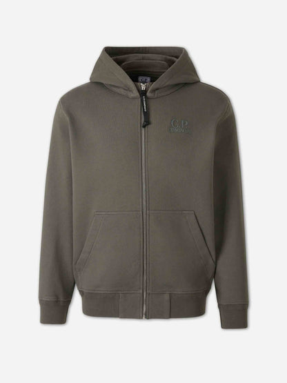 C.P. Company Hombre Barcelona Sudadera Capucha Cremallera color Gris Oscuro sku 545-002106 02 - Foto 1