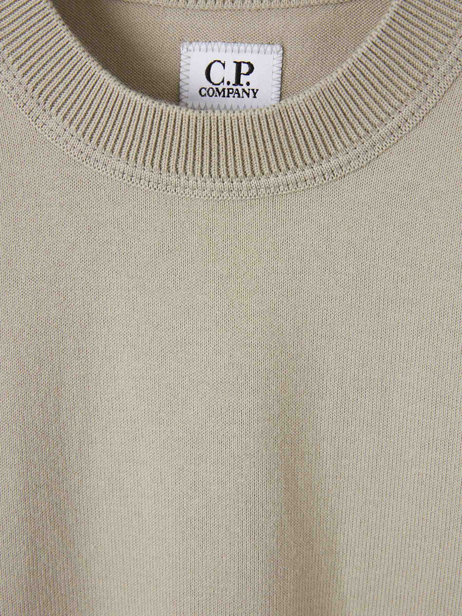 C.P. Company Hombre Barcelona Jersey Cuello Redondo color Taupe sku 545-002110 01 - Foto 3