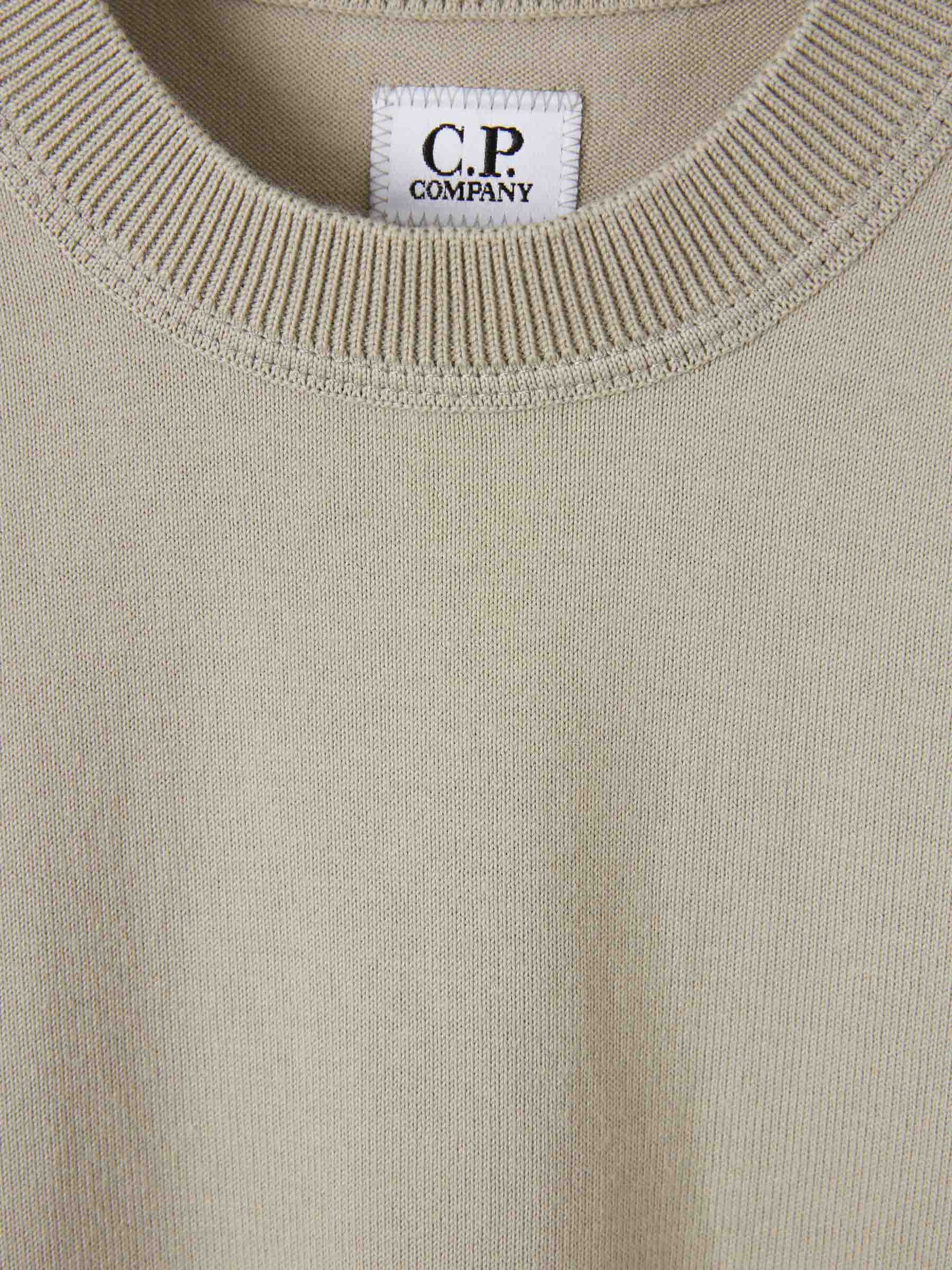 C.P. Company Hombre Barcelona Jersey Cuello Redondo color Taupe sku 545-002110 01 - Foto 3