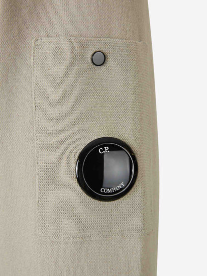 C.P. Company Hombre Barcelona Jersey Cuello Redondo color Taupe sku 545-002110 01 - Foto 4