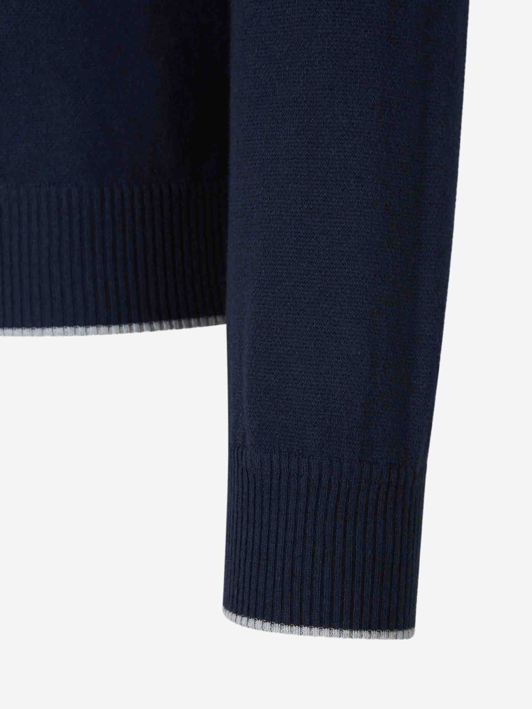 Outlet online Gran Sasso Hombre Tracksuit Algodón Cachemira color Azul Marino sku 546-000003 02 - Foto 4