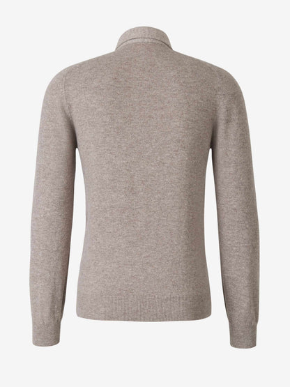 Outlet online Santa Eulalia Hombre Polo Cashmere Manga Larga color Burdeos sku 551-000287 03 - Foto 9