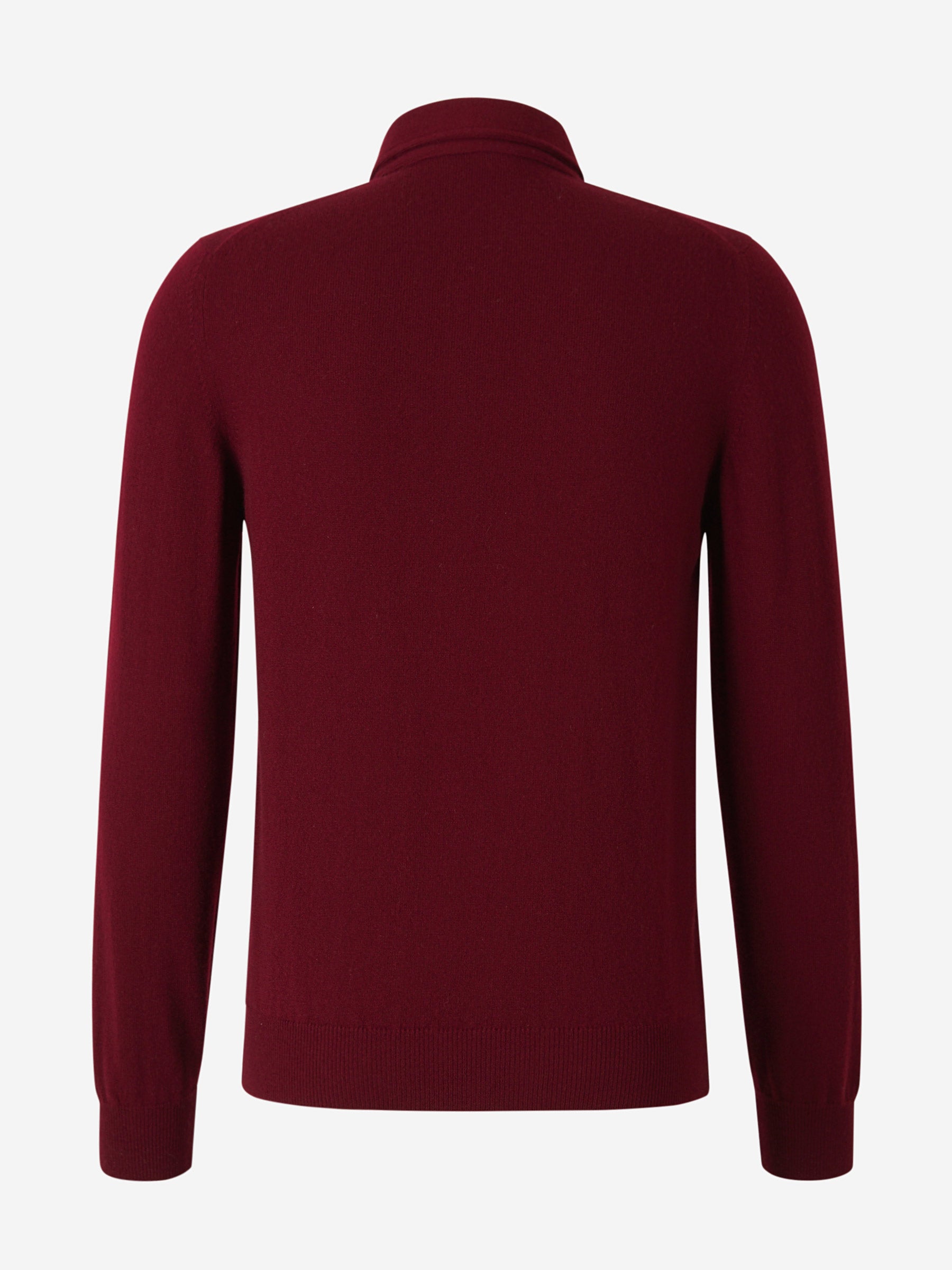 Outlet online Santa Eulalia Hombre Polo Cashmere Manga Larga color Burdeos sku 551-000287 03 - Foto 2