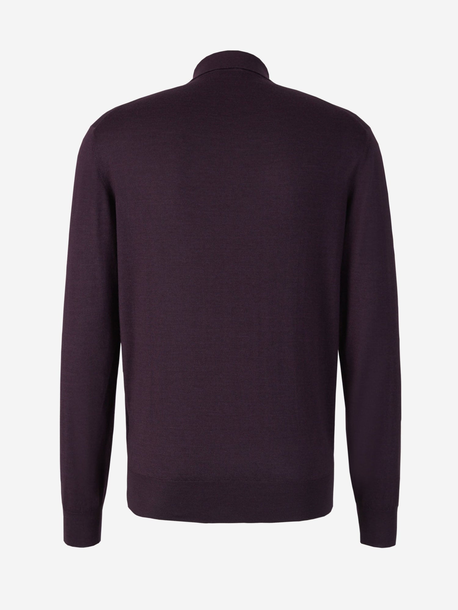 Outlet online Santa Eulalia Hombre Polo Cashmere Y Seda color Burdeos sku 551-000298 04 - Foto 2