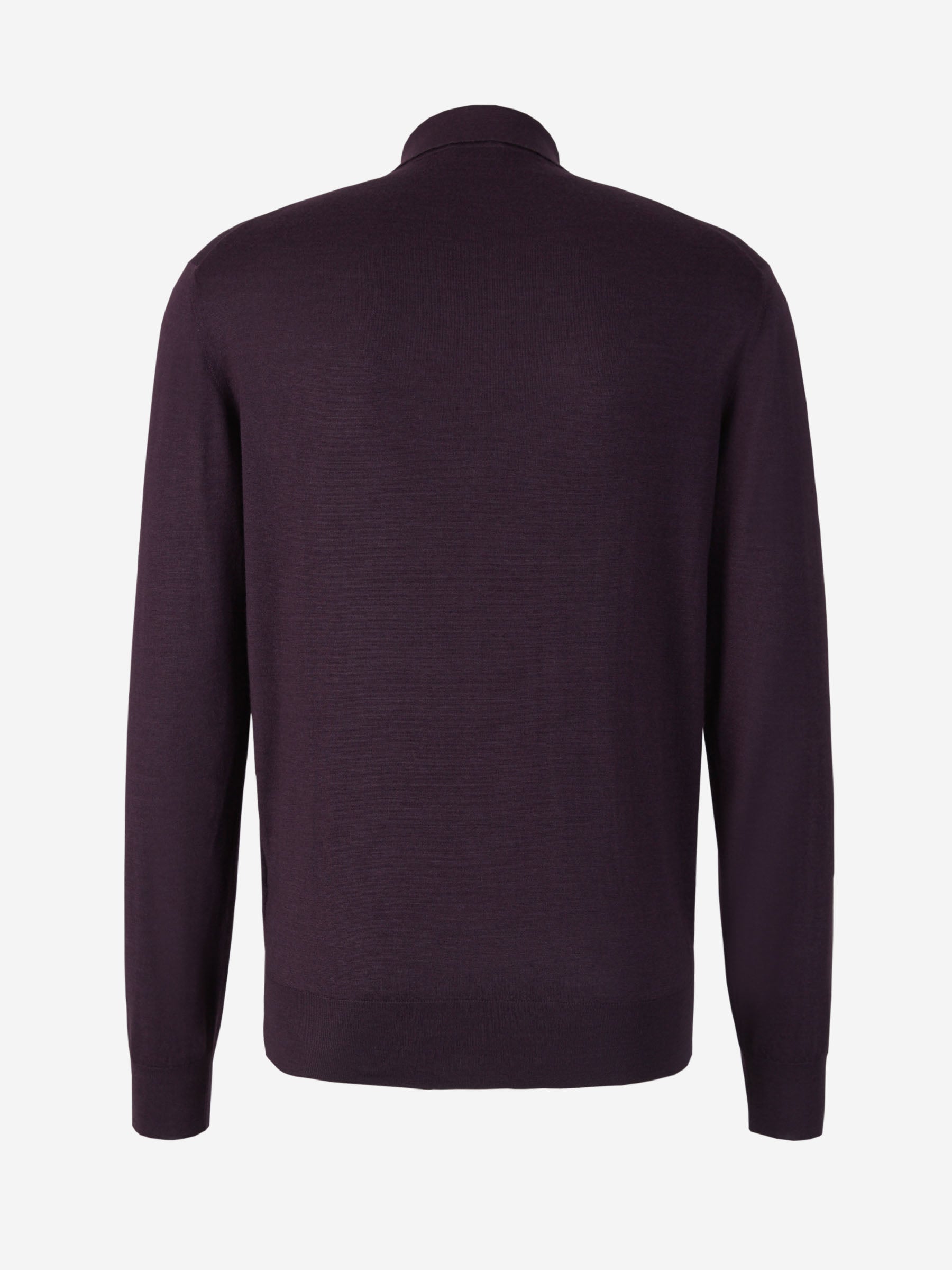 Outlet online Santa Eulalia Hombre Polo Cashmere Y Seda color Burdeos sku 551-000298 04 - Foto 2