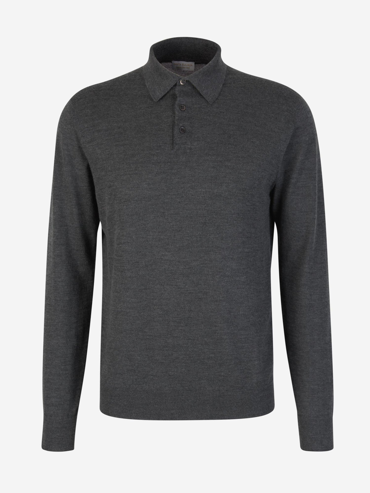 Outlet online Santa Eulalia Hombre Polo Cashmere Y Seda color Gris Carbon sku 551-000298 05 - Foto 1