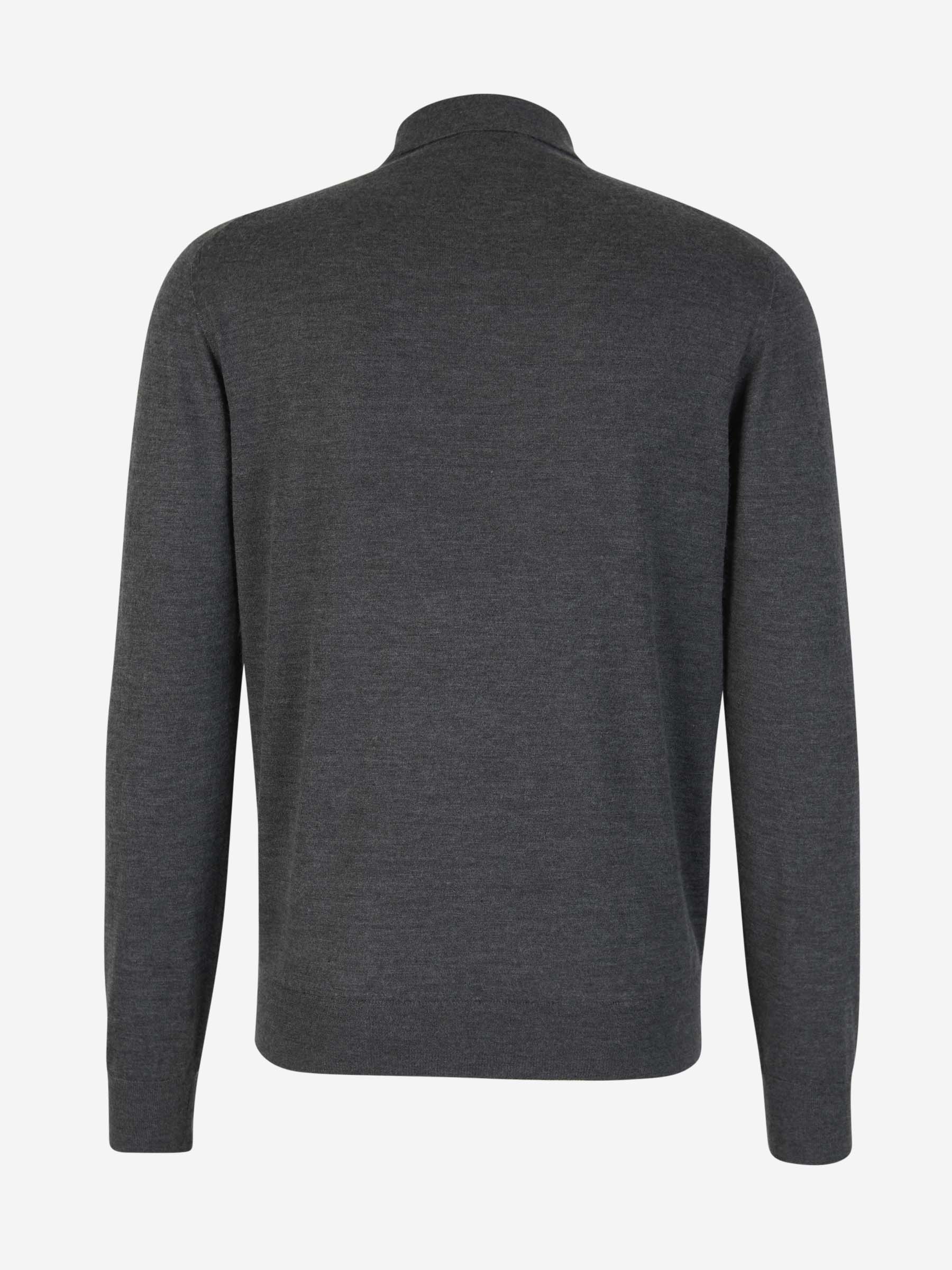 Outlet online Santa Eulalia Hombre Polo Cashmere Y Seda color Gris Carbon sku 551-000298 05 - Foto 2