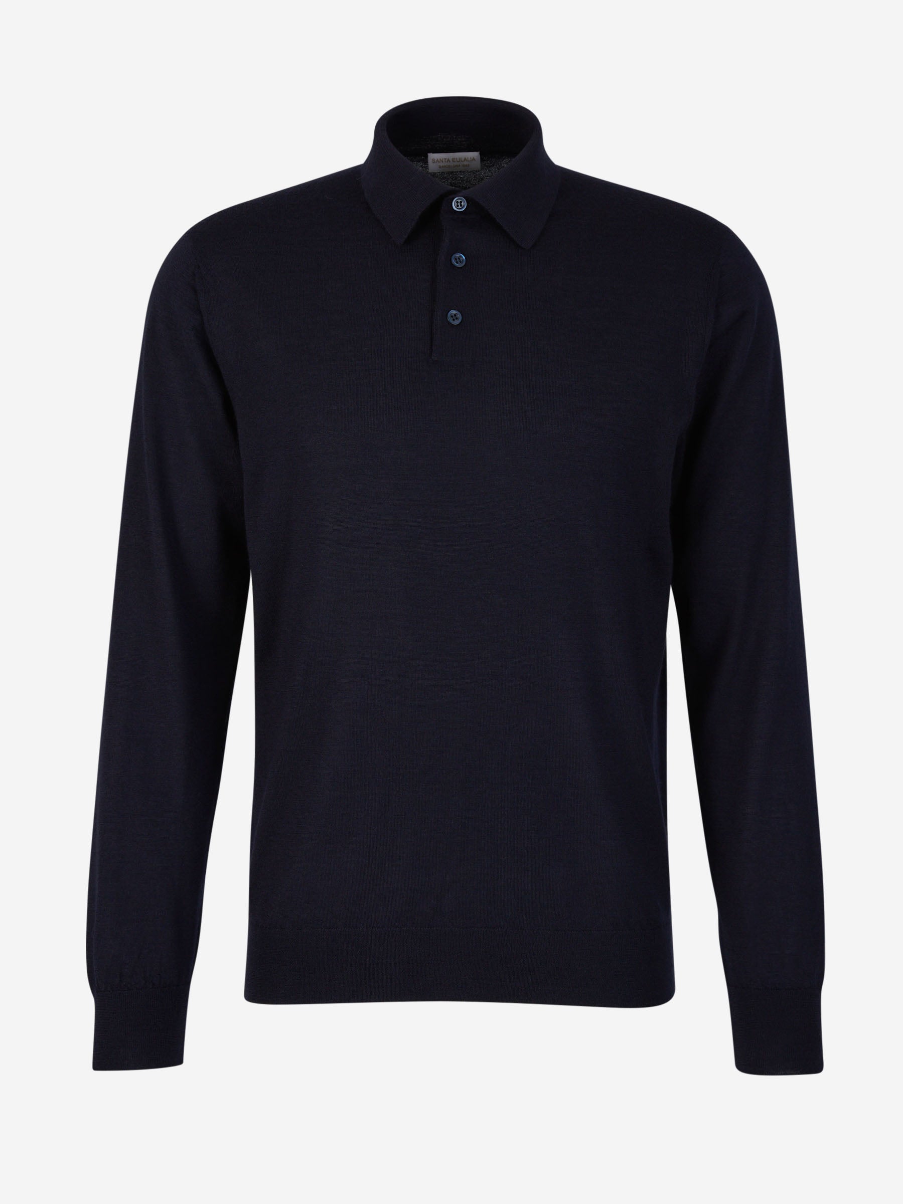 Outlet online Santa Eulalia Hombre Polo Cashmere Y Seda color Azul Marino sku 551-000298 07 - Foto 1