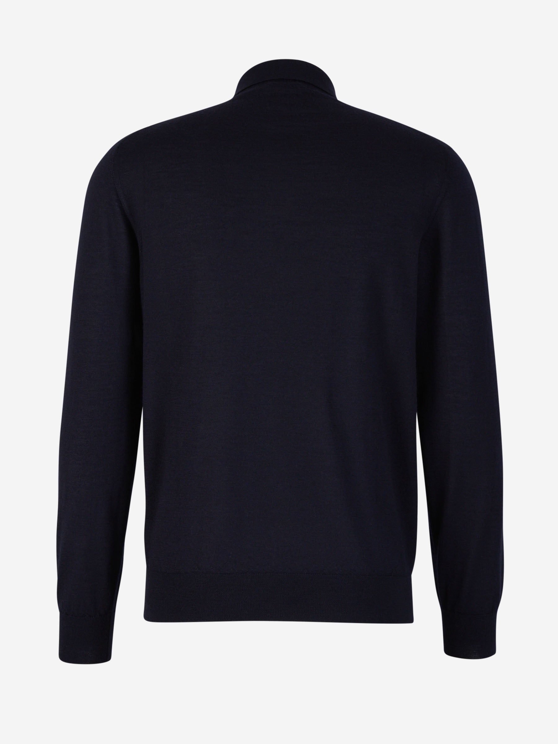 Outlet online Santa Eulalia Hombre Polo Cashmere Y Seda color Azul Marino sku 551-000298 07 - Foto 2