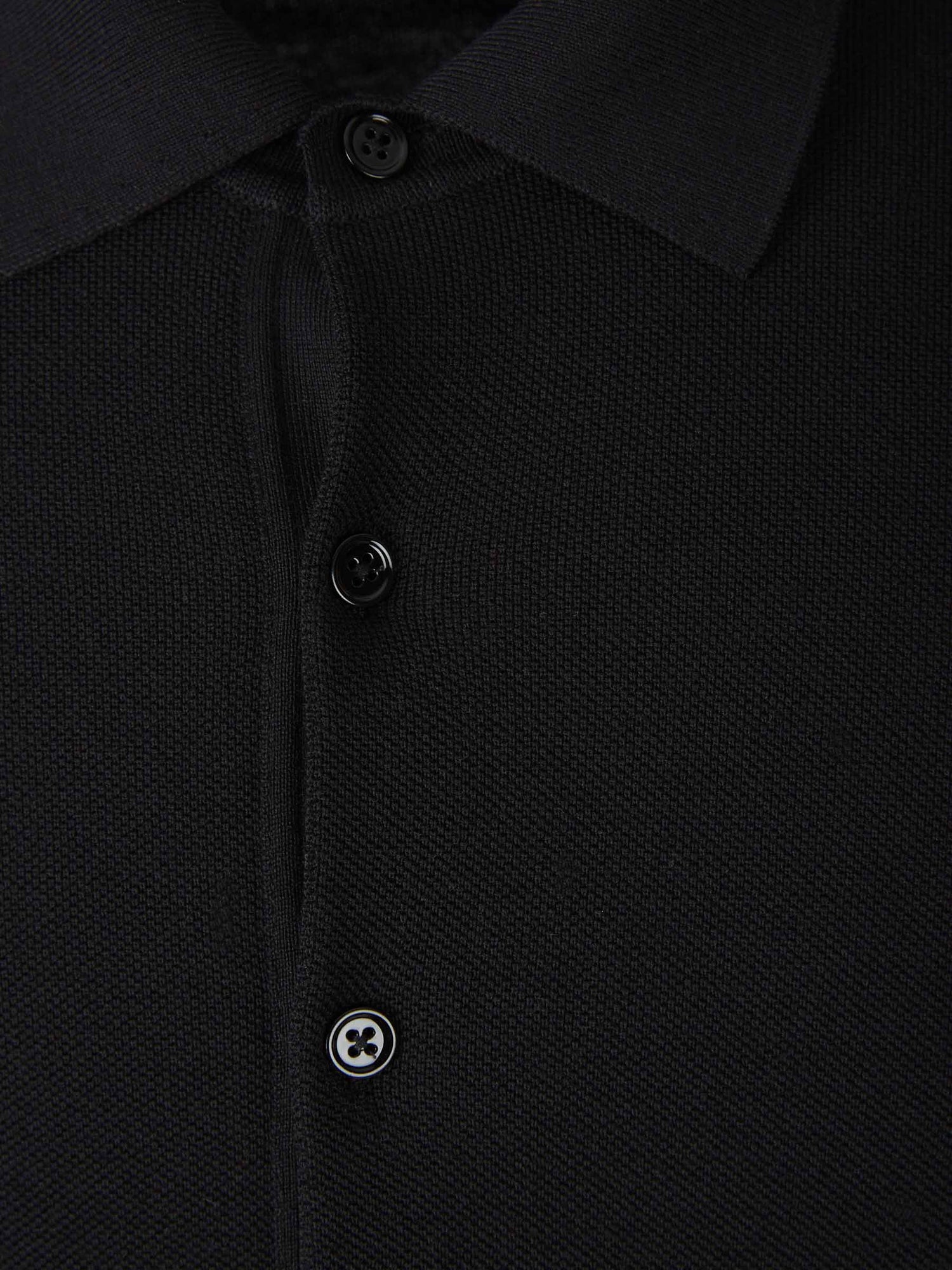 Outlet online Tom Ford Hombre Polo Seda Y Algodón color Crema sku 551-000329 02 - Foto 3