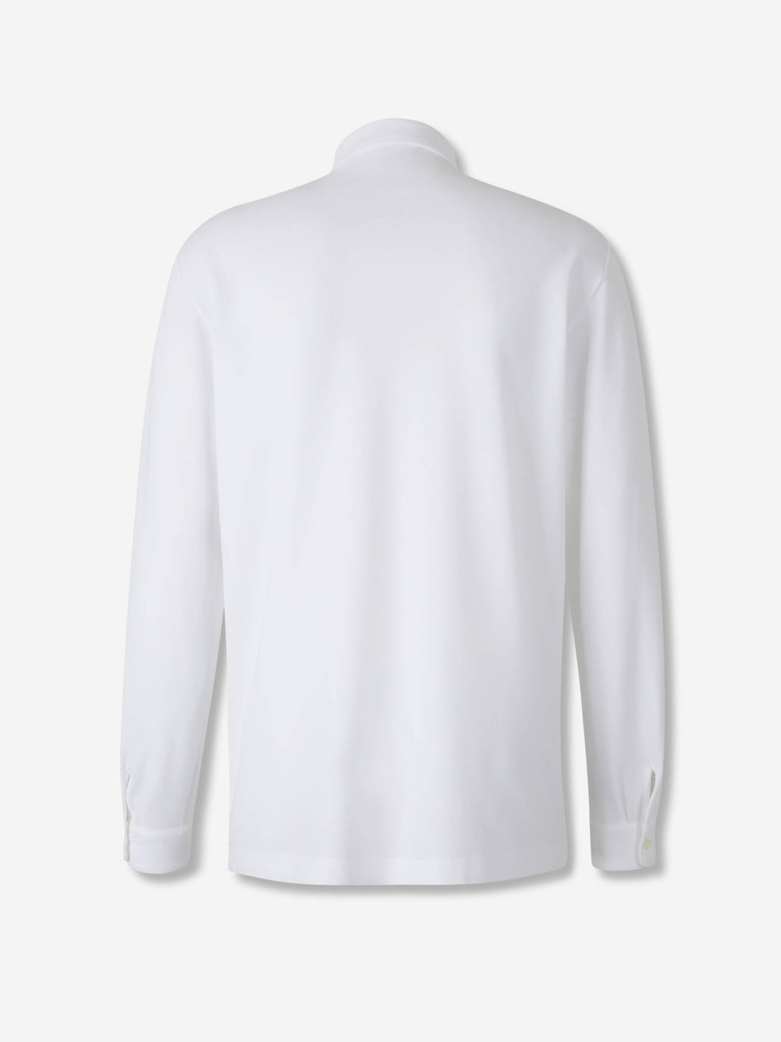 Zanone Hombre Barcelona Polo Liso Algodón color Blanco sku 551-000332 01 - Foto 2