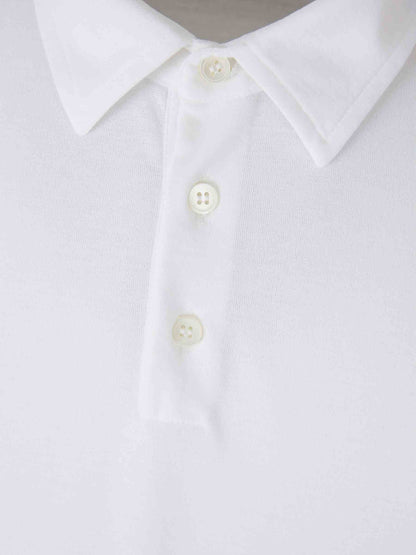 Zanone Hombre Barcelona Polo Liso Algodón color Blanco sku 551-000332 01 - Foto 3