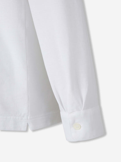 Zanone Hombre Barcelona Polo Liso Algodón color Blanco sku 551-000332 01 - Foto 4