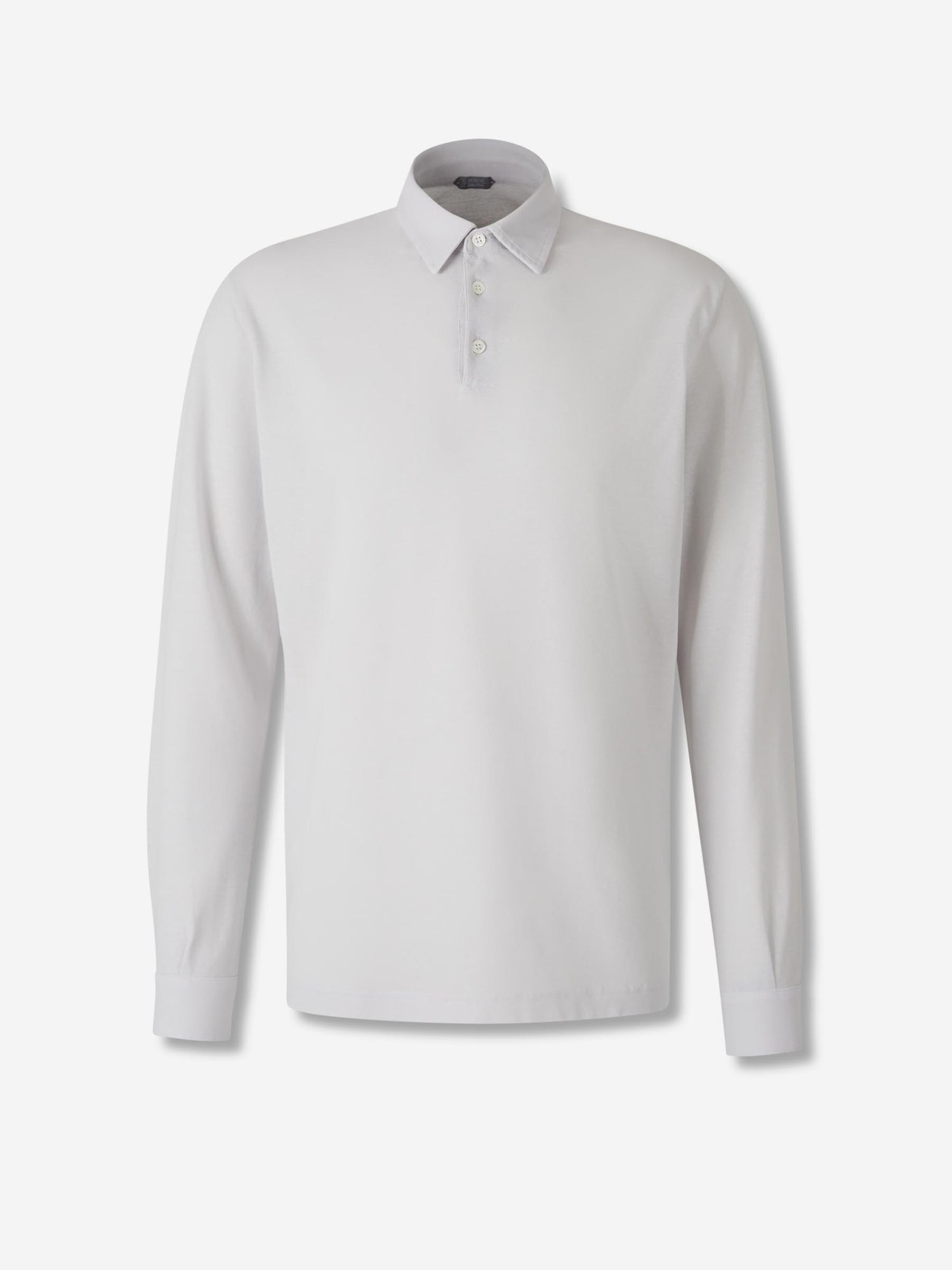 Outlet online Zanone Hombre Polo Liso Algodón color Marfil sku 551-000332 06 - Foto 1