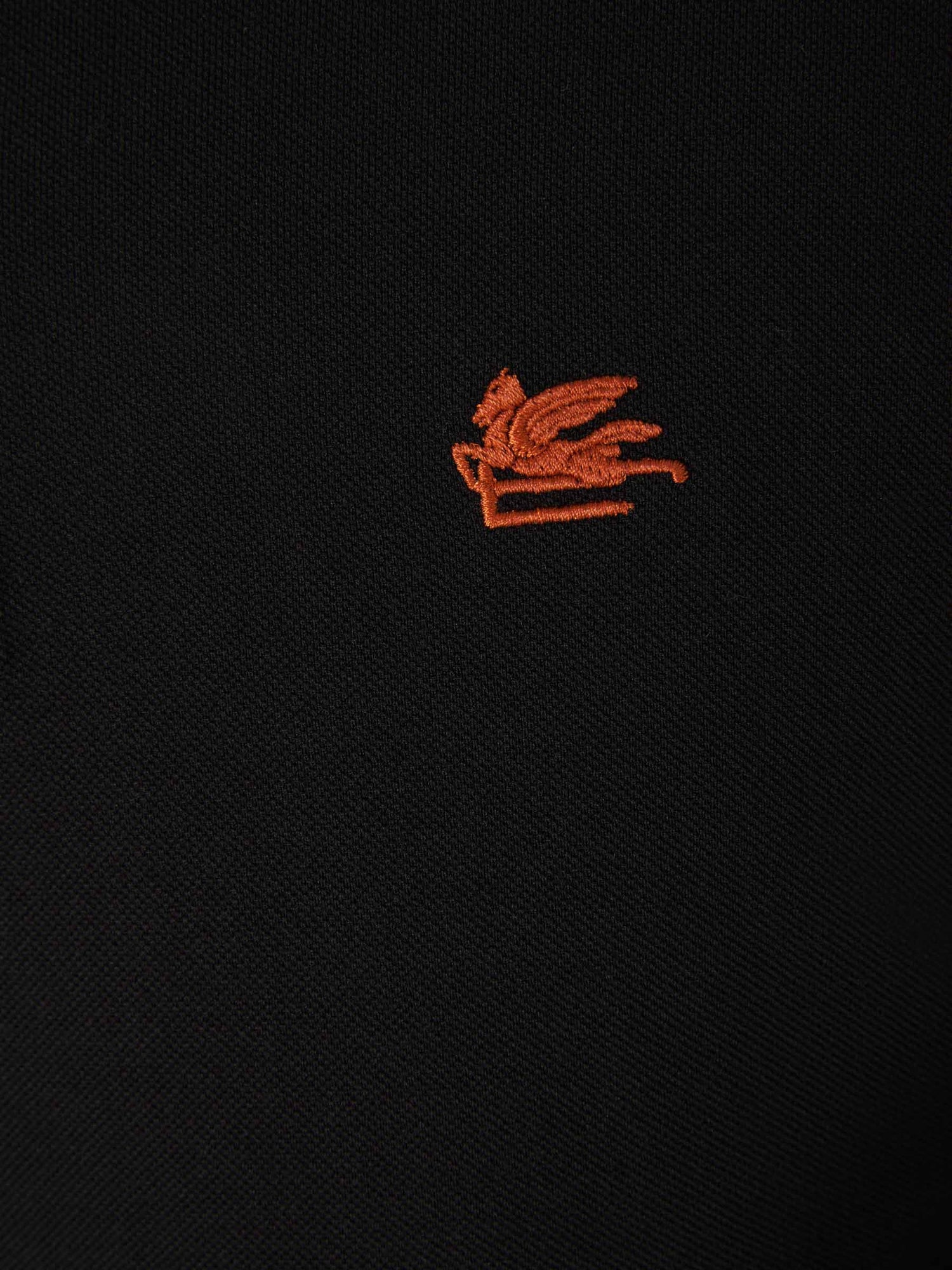 Outlet online Etro Hombre Polo Algodón Paisley color Negro sku 551-000349 01 - Foto 4
