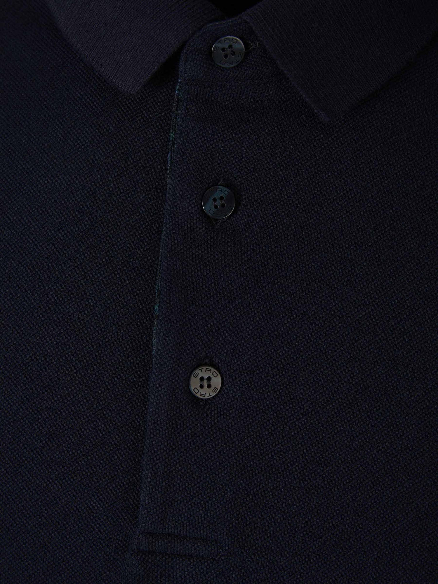Outlet online Etro Hombre Polo Algodón Paisley color Verde Oscuro sku 551-000349 02 - Foto 8