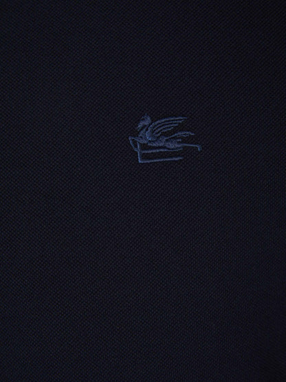 Outlet online Etro Hombre Polo Algodón Paisley color Verde Oscuro sku 551-000349 02 - Foto 9