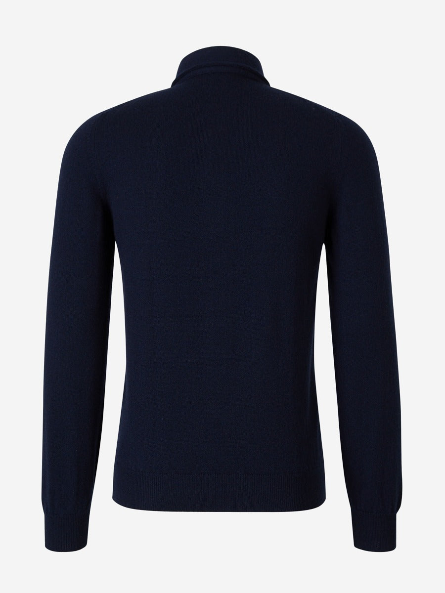 Outlet online Santa Eulalia Hombre Polo Cashmere Manga Larga color Azul Marino sku 551-000359 01 - Foto 2