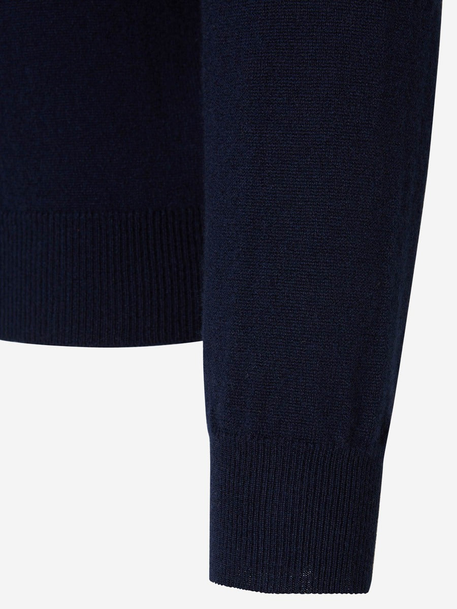 Outlet online Santa Eulalia Hombre Polo Cashmere Manga Larga color Azul Marino sku 551-000359 01 - Foto 4