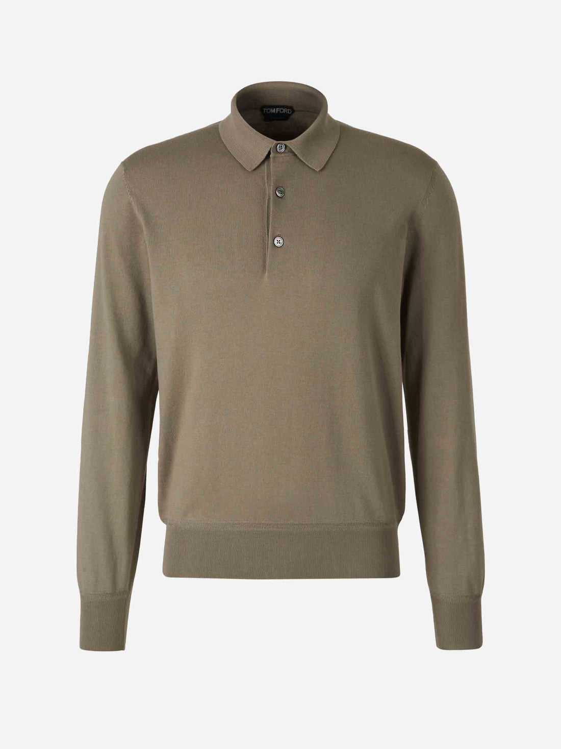 Outlet online Tom Ford Hombre Polo Vestir Algodón color Camel sku 551-000383 01 - Foto 1