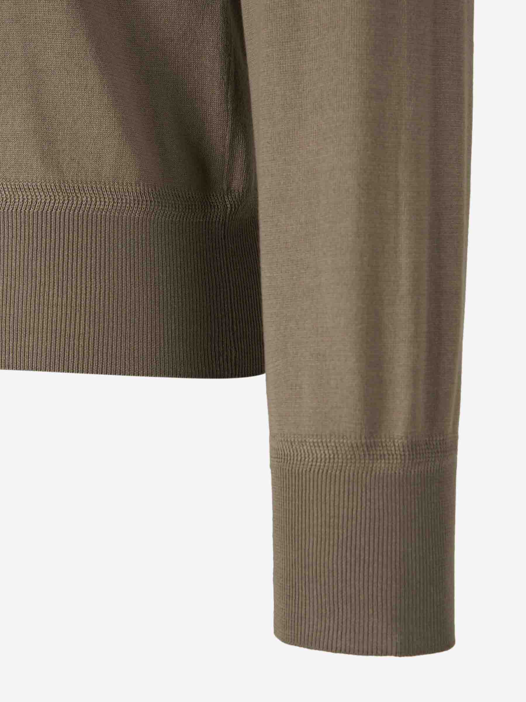 Outlet online Tom Ford Hombre Polo Vestir Algodón color Camel sku 551-000383 01 - Foto 5