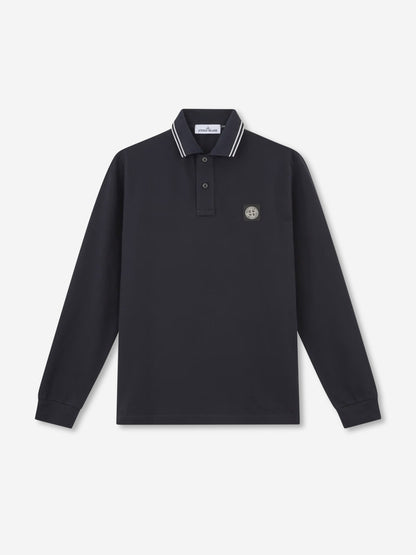 Outlet online Stone Island Hombre Polo Logo Compass color Gris Antracita sku 551-000400 01 - Foto 1