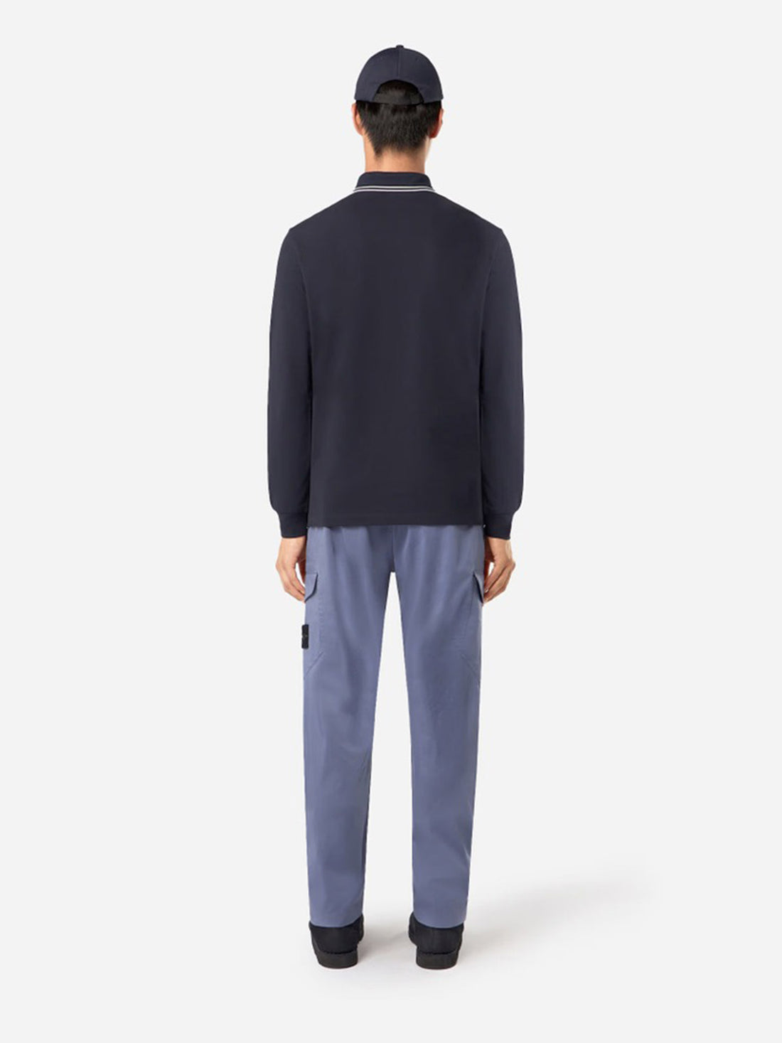 Outlet online Stone Island Hombre Polo Logo Compass color Gris Antracita sku 551-000400 01 - Foto 2