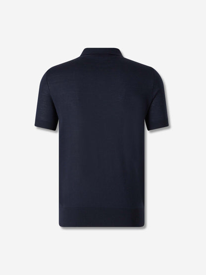 Outlet online Dsquared2 Hombre Jersey de punto fino color Azul Marino sku 551-000401 01 - Foto 2