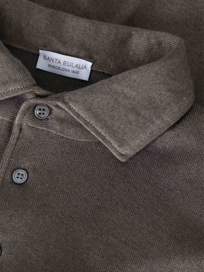 Outlet online Santa Eulalia Hombre Jersey Cuello Polo color Marrón sku 551-000406 01 - Foto 3